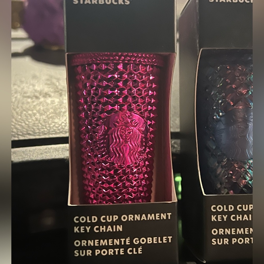 Starbucks, 2022 pink bling ornament